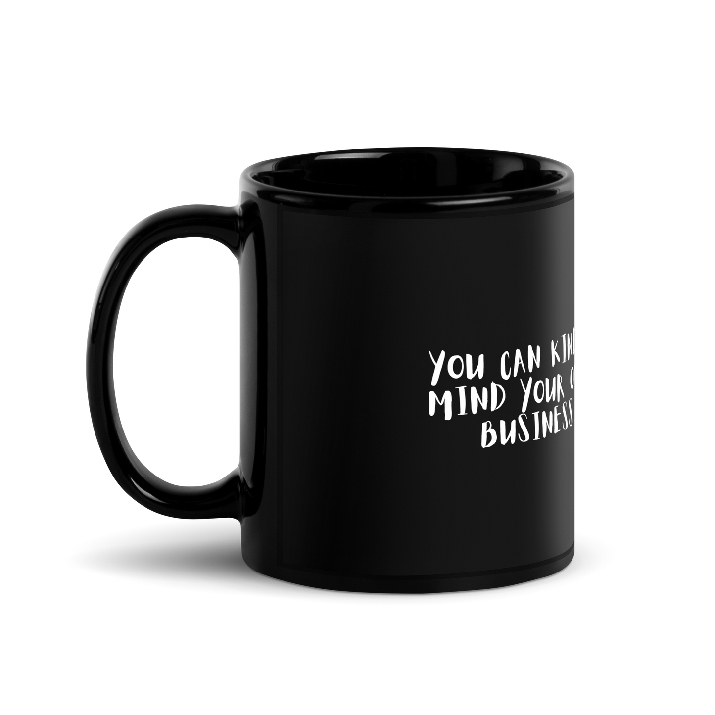 You can kindly mind your own business